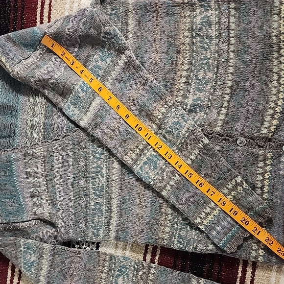 📛5/$25 Knit Cardigan with Embroidered Details - Picture 9 of 10